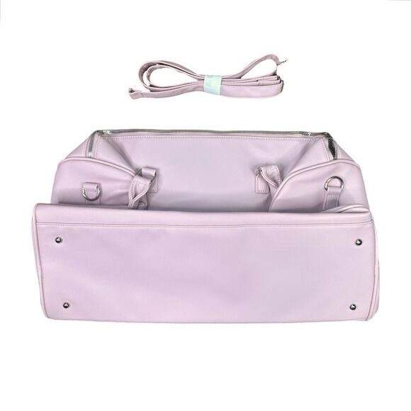 Ms. Lovely Weekender Carry-On Duffle Bag with Satin Tie - 22” x 10” x 11.5” - Picture 5 of 7